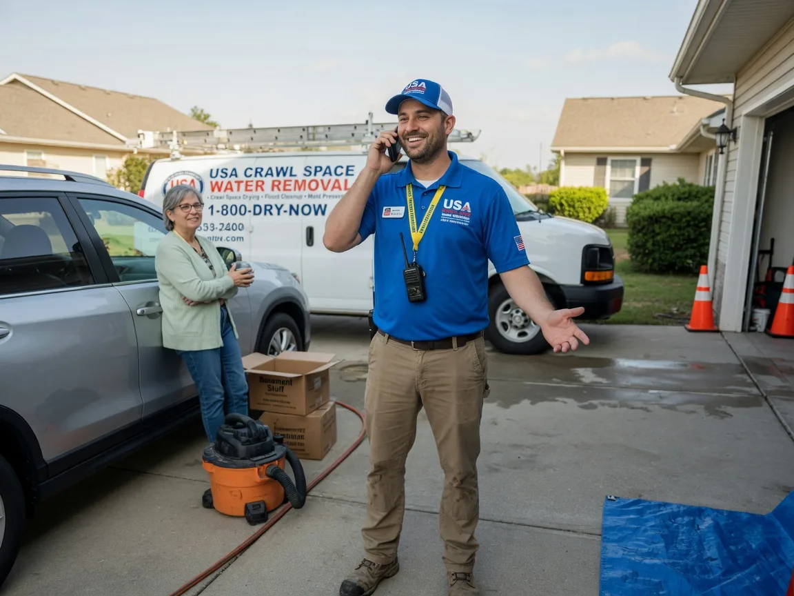 Crawl Space Water Removal Zaleski, OH FAQs